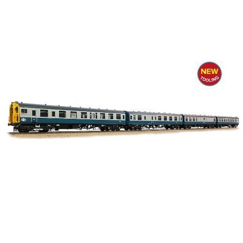 Bachmann 31-424 Class 422/7 4TEP 4 Car EMU (Refurbished) 2703 BR Blue & Grey OO | Zustand: New
