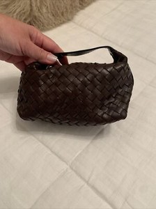 vintage bottega veneta vanity pouch intrecciato
