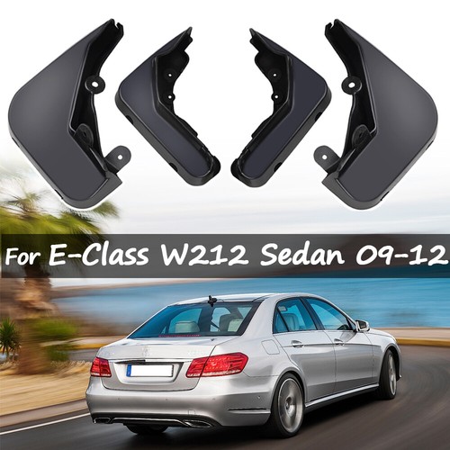 Mud Flaps For Mercedes-Benz W212 E-Class 09-13 Mudguards Splash Guards Mudflaps - Picture 2 of 9