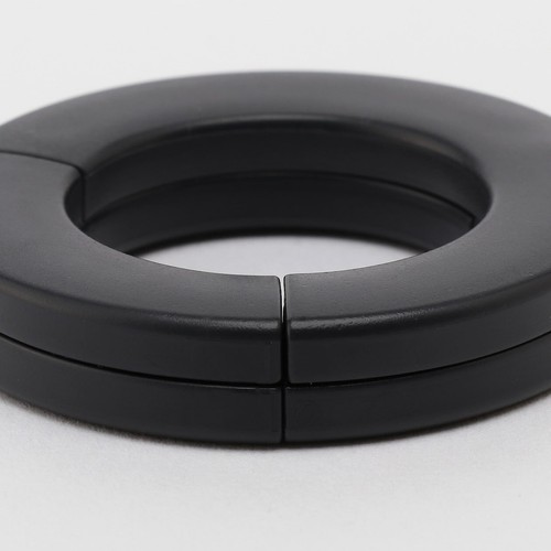 MUJI Travel Forma de Gancho Bolsa Colgador Capacidad 2kg 50 × 90mm Bolsas Llaves Negras - Imagen 3 de 12