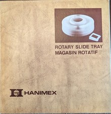 Hanimex Rotary Slide Tray, 100 2"x2" Slides, FREE U.S. SHIPPING, Model 093069