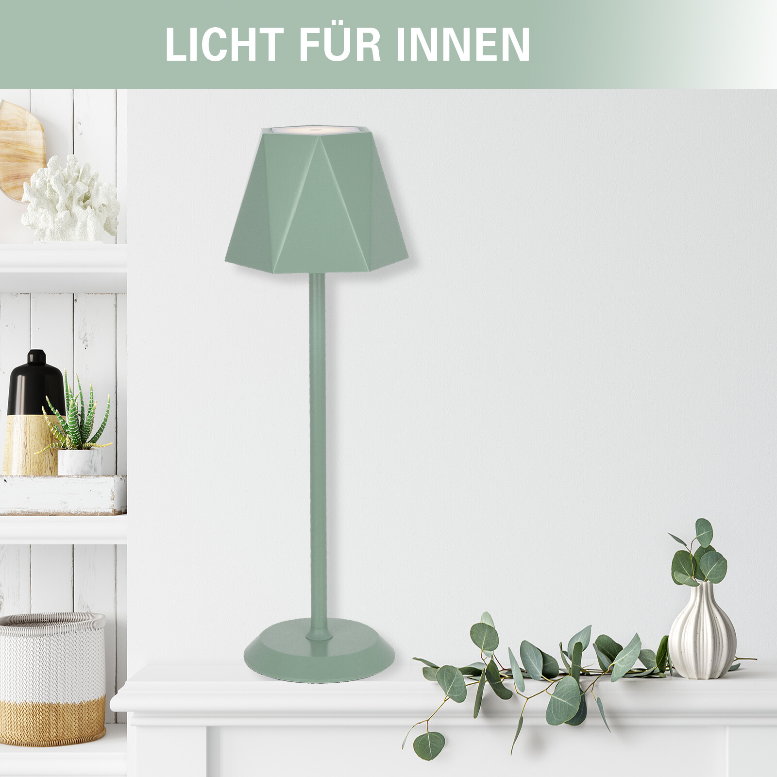 Paotaoli LED Akku Tischlampe Mit 16 Farbens Fernbedienung Outdoor Tischlampe Kabellos Dimmbar Kabellos Tischleuchte Aufladbar Tischlampe Für Garten Schlafzimmer Camping Ostern Tisch Dekoration 1 Stück