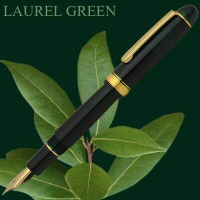 Platinum NEW #3776 CENTURY Fountain Pen Laurel Green