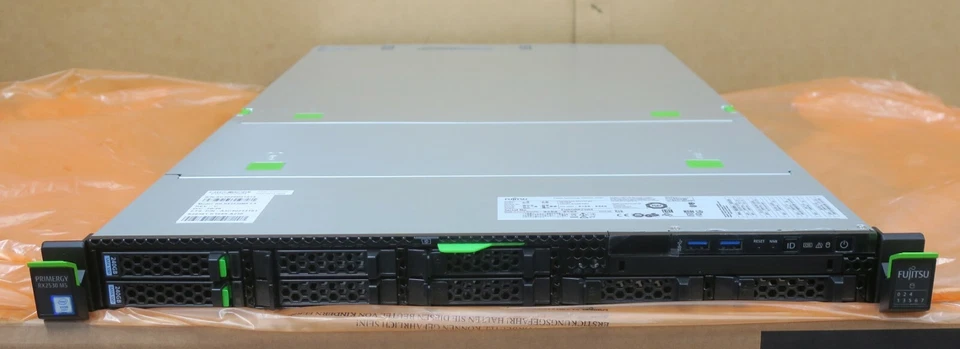 New Fujitsu Primergy RX2530 M5 2x 28C Gold 6238R 256GB Ram 2x 240GB SSD Server - Image 2 of 4