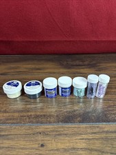Lot of 7 Craft Embossing Powder  Glitter Stampin Up Stampendous Vintage