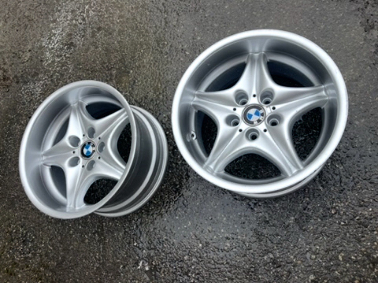 BMW Z3M Cerchi posteriori Restaurati E Pronti
