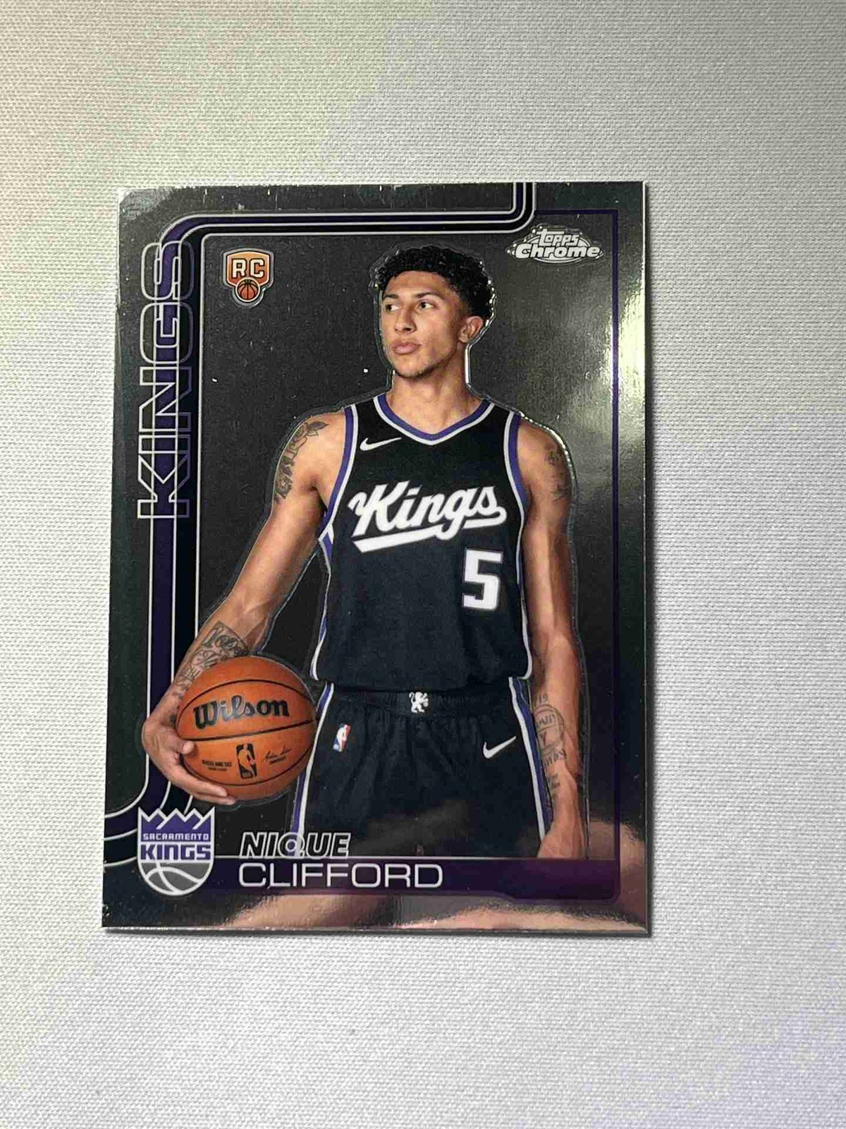 2025-26 Topps Chrome Basketball NIQUE CLIFFORD #274 Rookie Image Variation