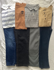 Little Boys Clothes Size 5 lot of 8 pieces, 4 pants,4 shirts