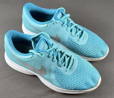 Nike Shoes Youth Size 6Y Blue Revolution 4 Mesh Running Sneakers 943306-400