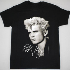 Billy Idol Signature Music Gift for Fan Black All Size t-Shirt AG876