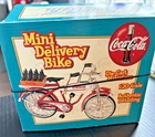 Vintage Coca Cola Mini Delivery Bike, 1:20 Scale - ORGINAL BOX NIB