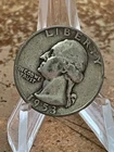 1953-S Washington Quarter Circulated Condition 90% Silver ACTUAL COIN # WX45