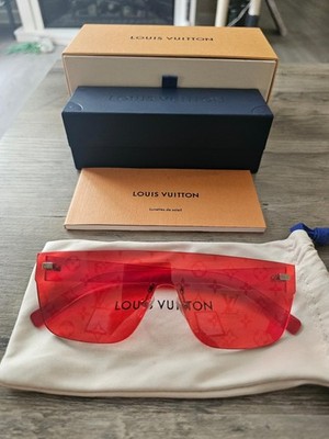 LOUIS VUITTON Z0092U CITY MASK Sunglasses - Coquelicot Red | eBay