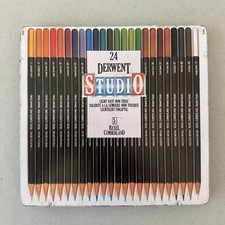 Vintage Derwent Studios Colored Pencil Set In...