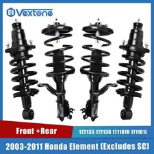 4x Front Struts Rear Shocks For Honda Element 2003 2004 2005 2006 2007 2008-2011