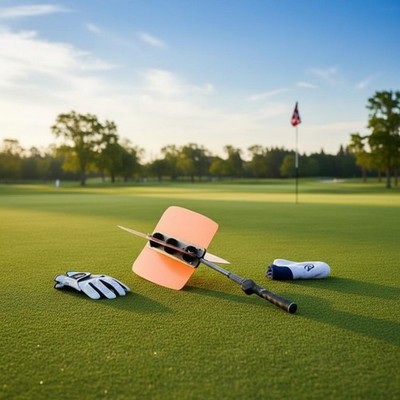 Golf-Fächertrainer Haltungskorrektur Golfschwung-Haltungskorrektor zerlegbar