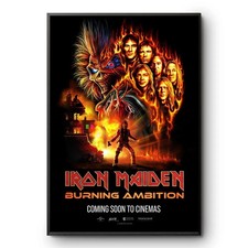 Iron Maiden Burning Ambition Movie Poster