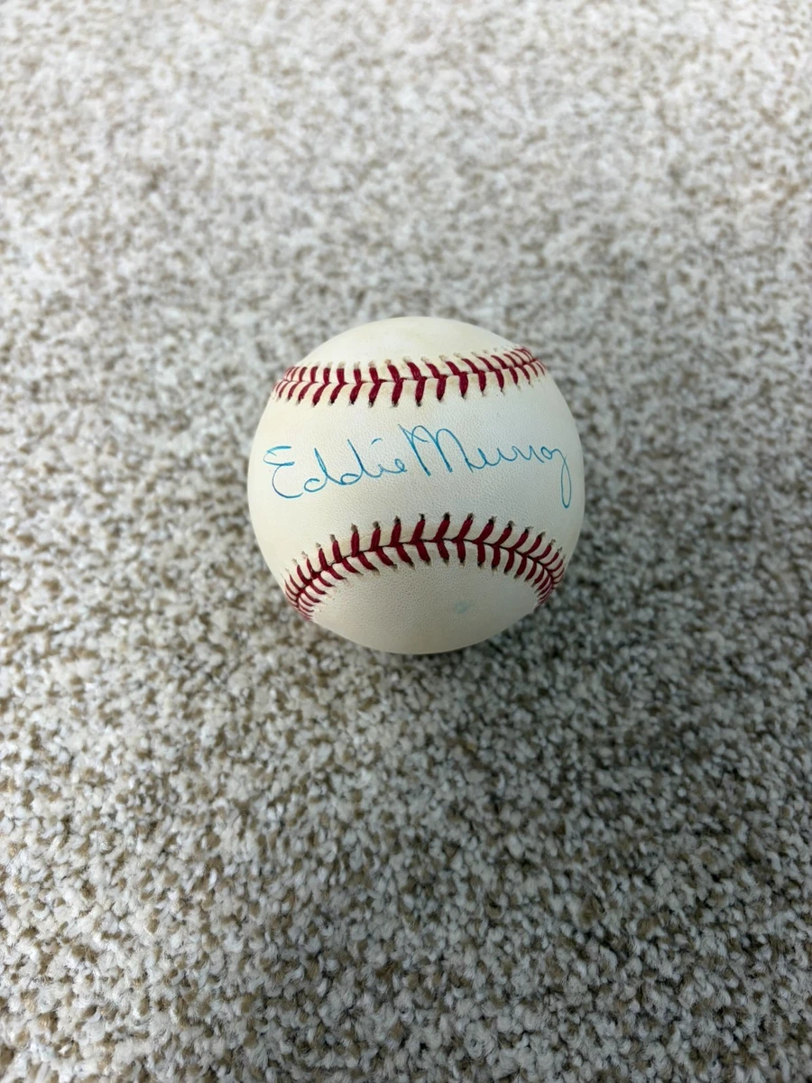 Eddie Murray Baltimore Orioles Original Autographed Baseball MLB