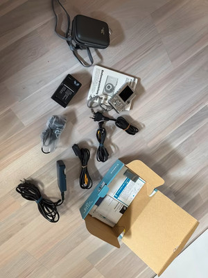 Canon Digital IXUS 50 Vintage Digicam mit OVP & Zubehörpaket
