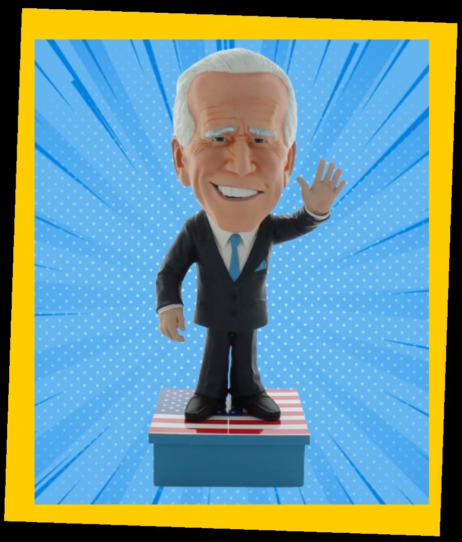 Mimiconz Figuras: World Leaders (Joe Biden) Figura de 20 cm