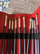 12-Piece Eyeshadow Brush Set in Red Case