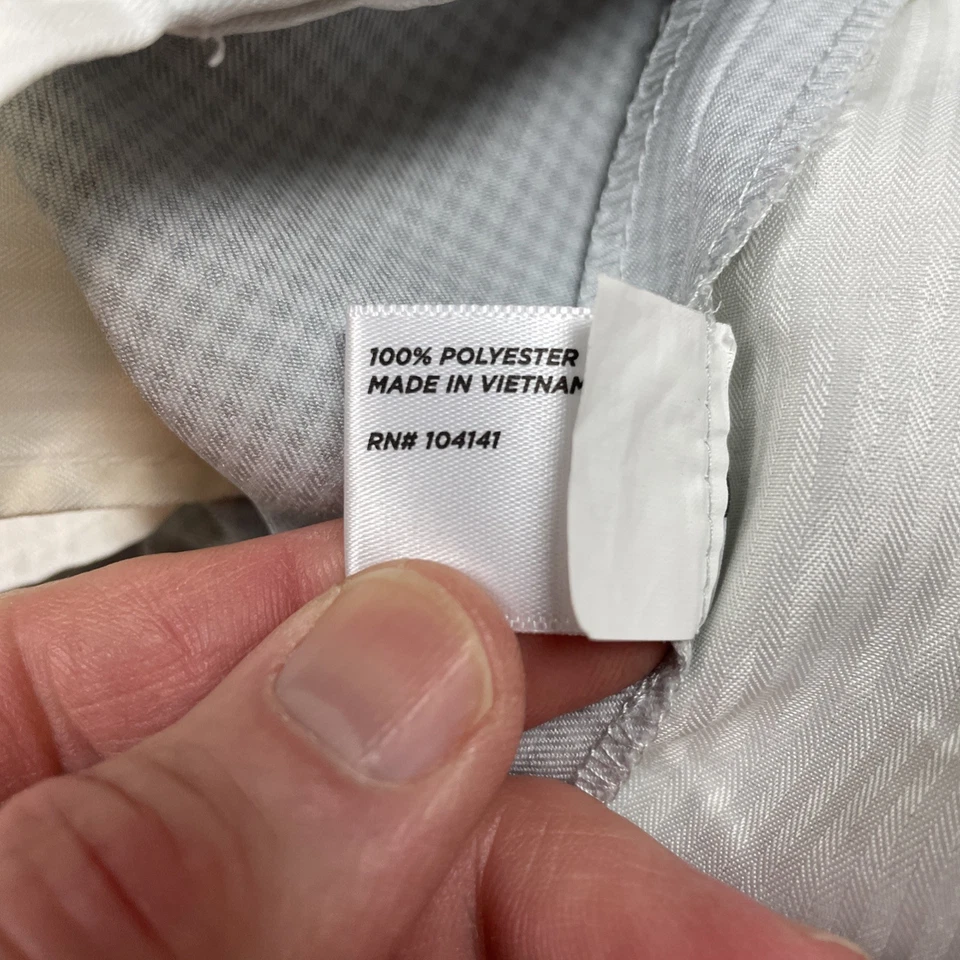 Pantalones Cortos de Golf Walter Hagen Para Hombres 34 Frente Plano Chino Atlético Gris Cuadros Foto 4 de 4