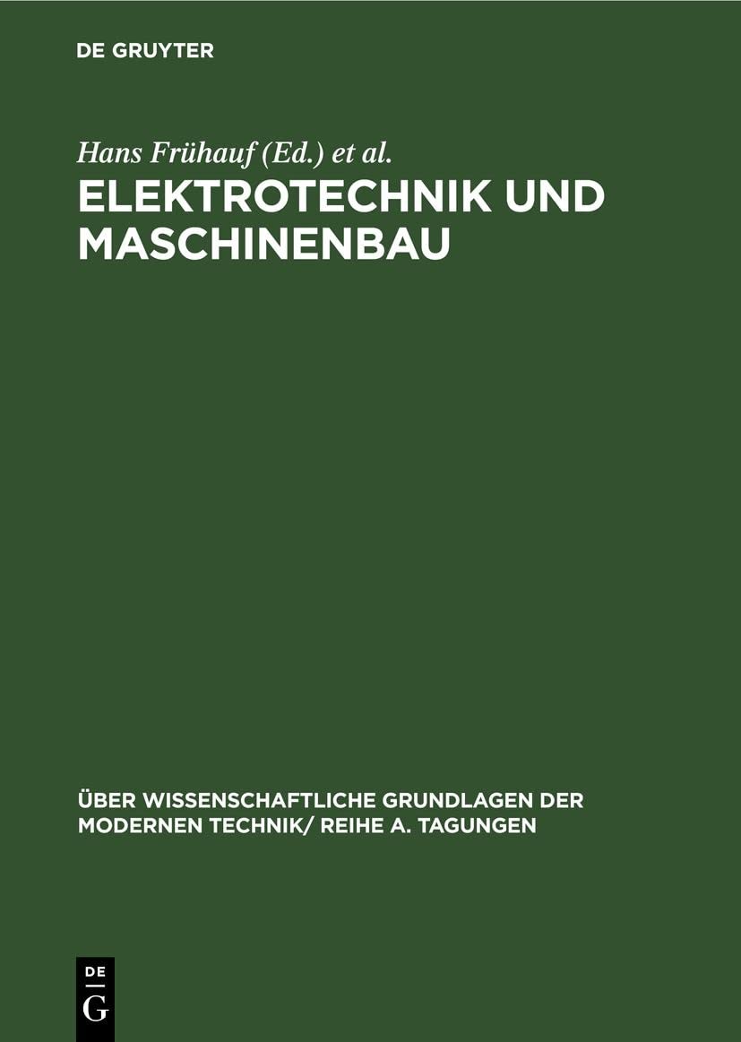 Elektrotechnik Und Maschinenbau (Hardback)Another great item from Rarewaves USA | Free delivery!