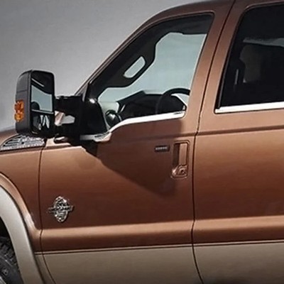 For Ford F-250 Super Duty 1999-2016 SAA WS48323 Polished Window Sills