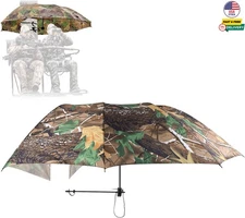 Tree Stand Umbrella 58" Widened Portable Camo Hunting Umbrella for Tree Stands