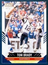 Tom Brady New England Patriots 2021 Panini Score card# 41