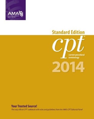 CPT 2014 STANDARD EDITION (CPT CURRENT PROCEDURAL By American Medical Ama *Mint*