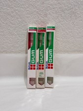Vintage Butler GUM Toothbrush Lot 3 NOS Sealed 411 411P 427P Soft Bristles
