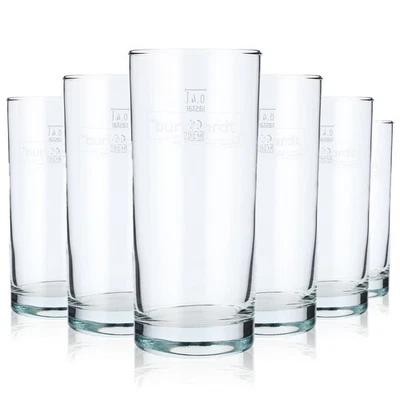 6x Burkhardt Saft Glas 0,4l Gläser Longdrinkgläser Becher Rastal Amsterdam