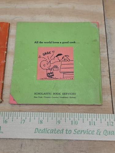 Peanuts Cook Book 1969 First Edition Peanuts Lunch Bag Cook Book 1974 Free Shipp - Picture 5 of 24