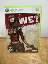 Wet (Microsoft Xbox 360, 2009) Complete With Manual RARE Bethesda Shooter