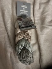 Caron X Pantone Bamboo 60 Acrylic 20 Nylon 20 Viscose Yarn NEW Sand Castle