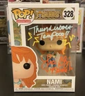 Luci Christian Nami One Piece #328 Signed Funko Pop Auto and Quote JSA