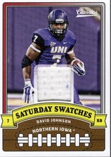 2018 Classics Saturday Swatches #1 David Johnson Jersey - FB