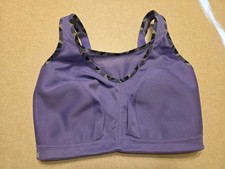 Glamorise Sports Bra 38H Purple