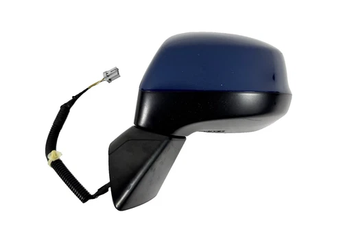 2012 Honda Civic Left Driver Door Mirror Power / Non-Heated Blue OEM