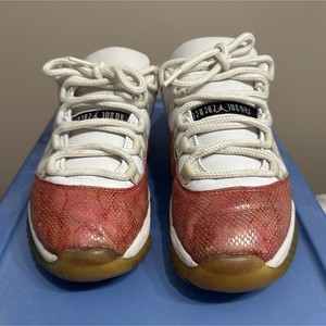 jordan 11 snakeskin red