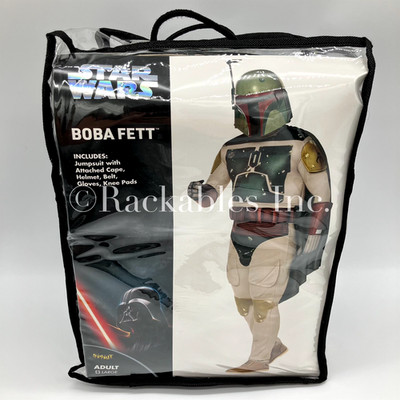 01824507 Spirit Star Wars Adult Boba Fett  Bounty Hunter Costume Suit Sizes Vary
