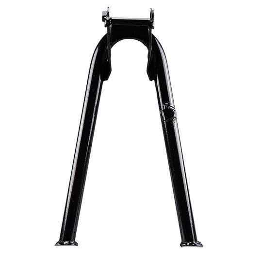 Bequille cyclo centrale 295mm adaptable cyclomoteur Peugeot 103 SP noir