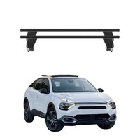 Menabo DachträGer GrundtäGer FüR Citroen C4 2021-2026 50Kg Alu Schwarz 2 Tlg