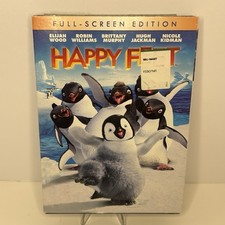 Happy Feet DVD, 2007, Widescreen W/Slipcover