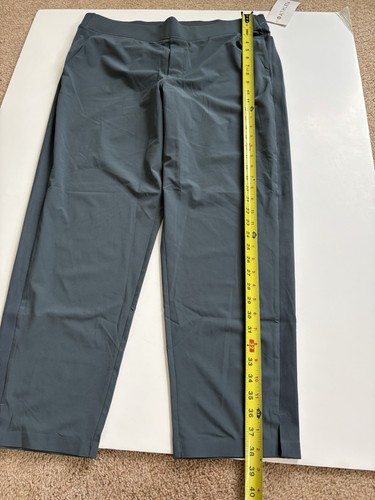 Pantalón al Tobillo Athleta Brooklyn Talla 16 Nuevo con Etiquetas Azul Grisáceo - Imagen 9 de 11
