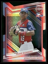 Jonathan Moya 065/125 2022 Panini Elite Extra Edition Prime Numbers B Die-Cut