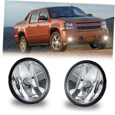 WILD BEAR Fog Lights Replacement for Chevy 07-14 Suburban/Tahoe/ 07 Clear Lens