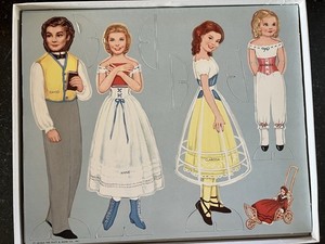 Century DOlls To Cut And Dress CIvil War 1960 Pristine UNcut Set RARE! RARE! 