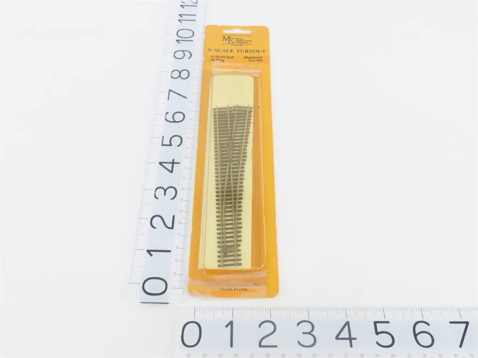 LOTE de piezas de riel y ensambladores de rieles de conmutador 55 escala N Micro Engineering Code Foto 3 de 4